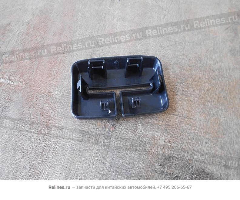 Plastic guide plate,rear safety belt