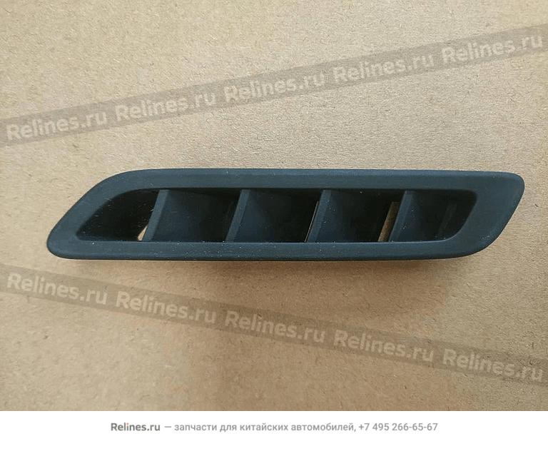 Panel-rh windshield defroster outlet grille