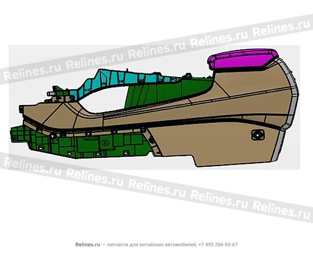 Skeleton assy,console - 530518***00A86