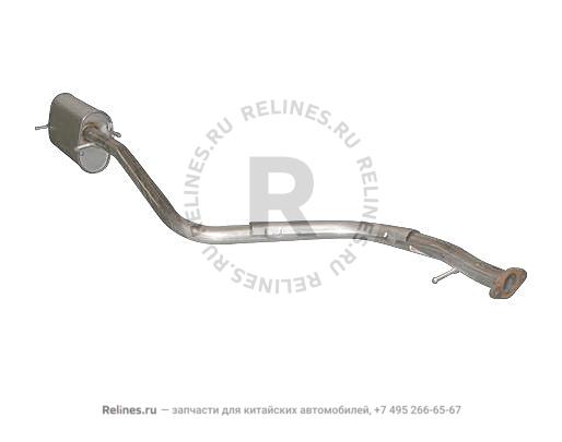 Silencer assy-rr - S21-1***10CA