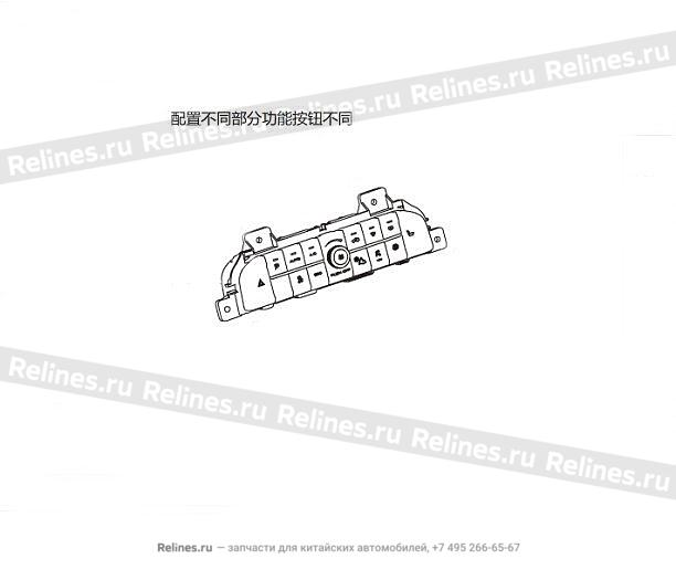 Sw assy,CTR control panel - 37746***Q05A