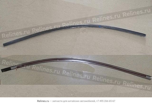 FR door UPR window frame trim strip assy - 50061***Y00A