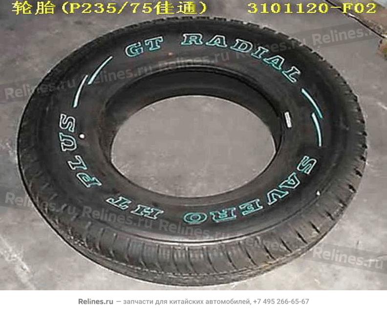 Tyre(P235/75 jiatong)