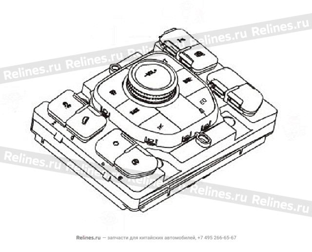 Sw assy auxiliary inst - 38011***Y00A