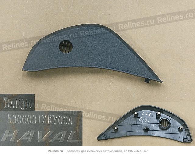 Cover plate assy,LH - 530603***00A86