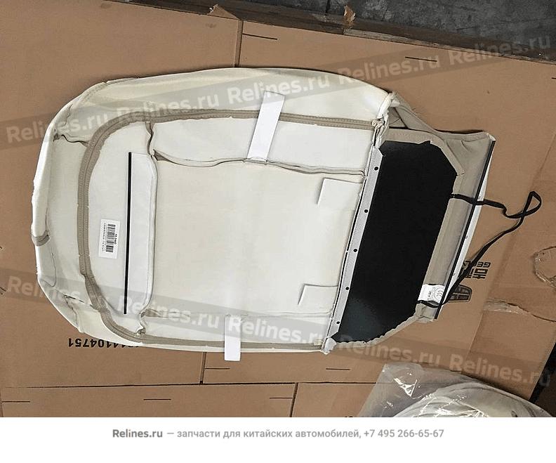 Cover assy., backrest, front seat, RH(beige) - 101803***00490