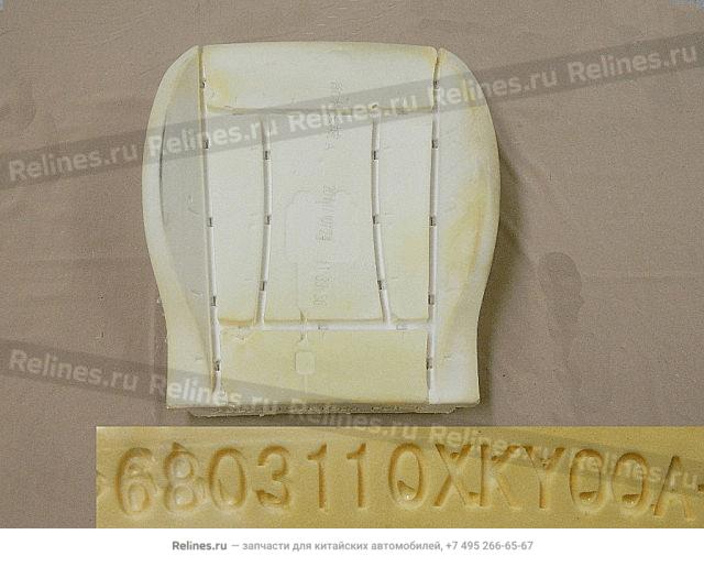 Driver seat cushion foam assy