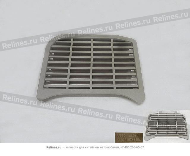 Air grille c pillar LWR panel LH - 540231***16B3Y