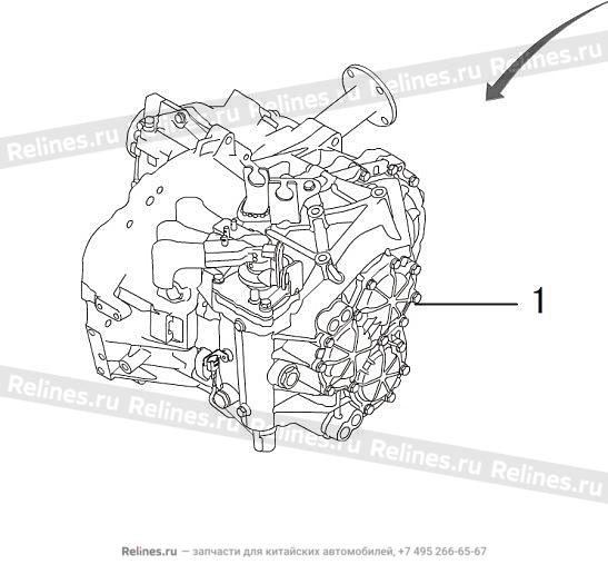 Transmission assy - 17000***B318