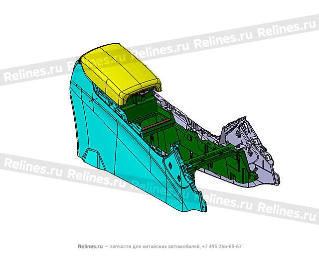 Auxiliary inst panel body assy - 530510***09A86