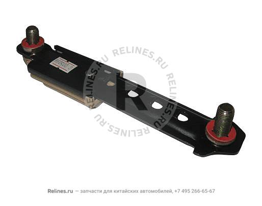 Adjusting rail assy