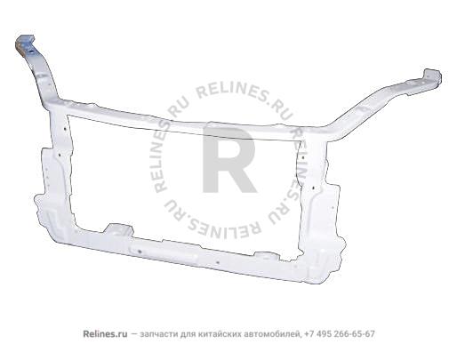 Панель передняя радиатора верхняя (телевизор)