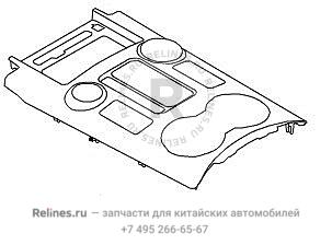 UPR panel,secondary inst panel - 530510***11A86