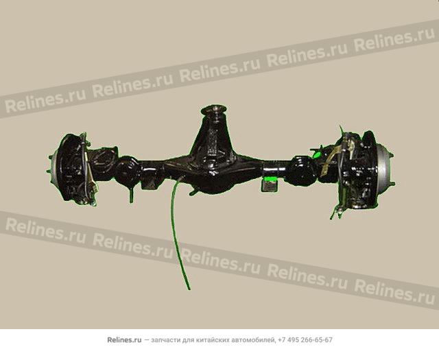 RR axle assy(ABS w/brake and conn rod) - 24000***00-B1