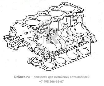 Блок цилиндров - SMW***55