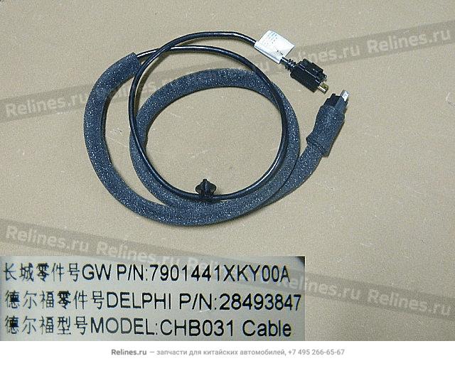 USB & audio input port harness assy I - 79014***Y00A