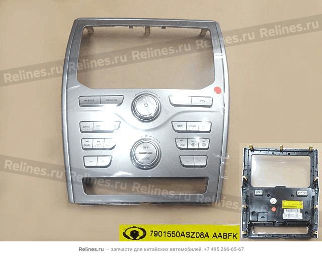 Multimedia player panel assy