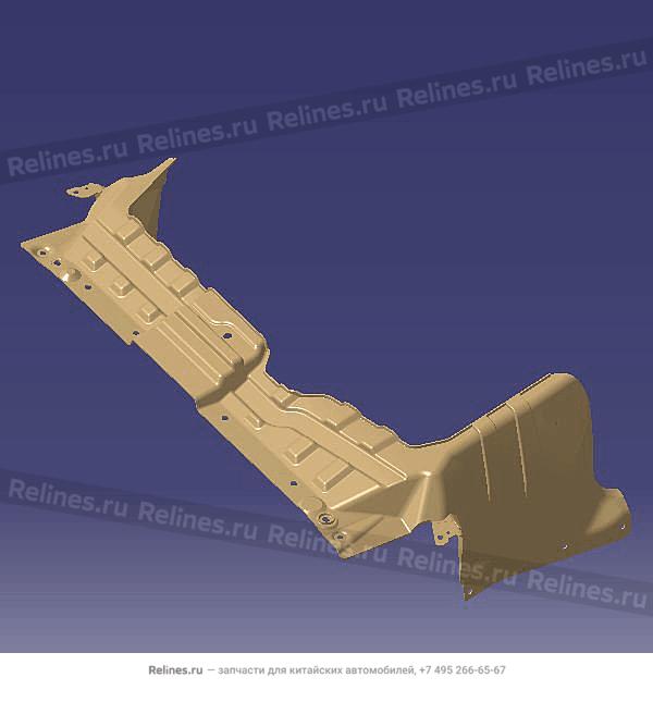 Пластиковая накладка двигателя нижн. - T11-3***10FV