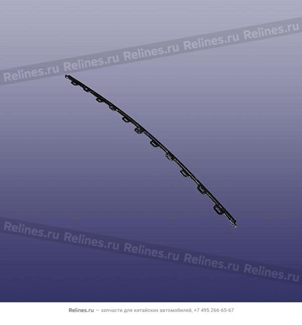 Молдинг переднего бампера центральный T1D
