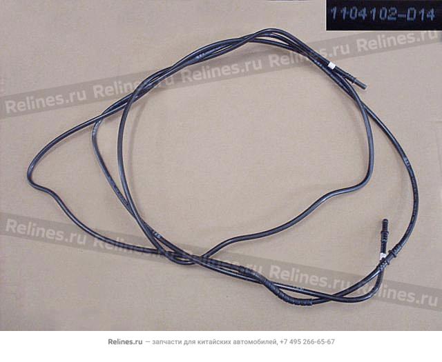 Outlet hose assy-fuel tank - 1104***D14