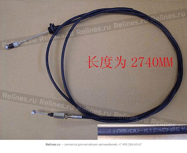 Accelerator cable assy - 1108***K12