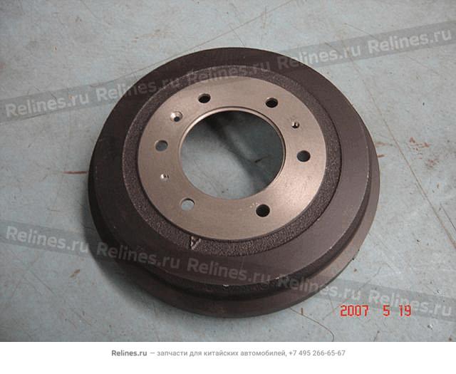 Rear brake drum