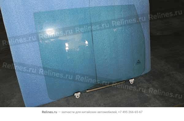 RR door glass-lh