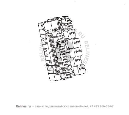 Body assy fuse block no.1 - 37221***08XA