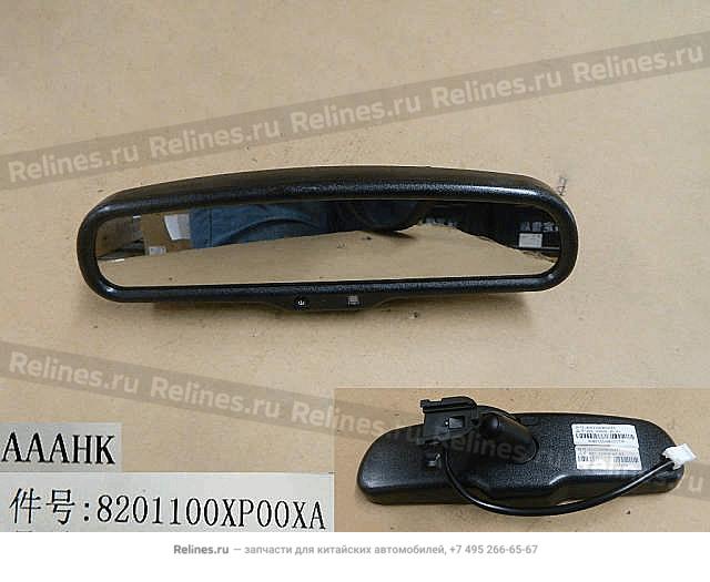 INR RR view mirror assy - 82011***00XA