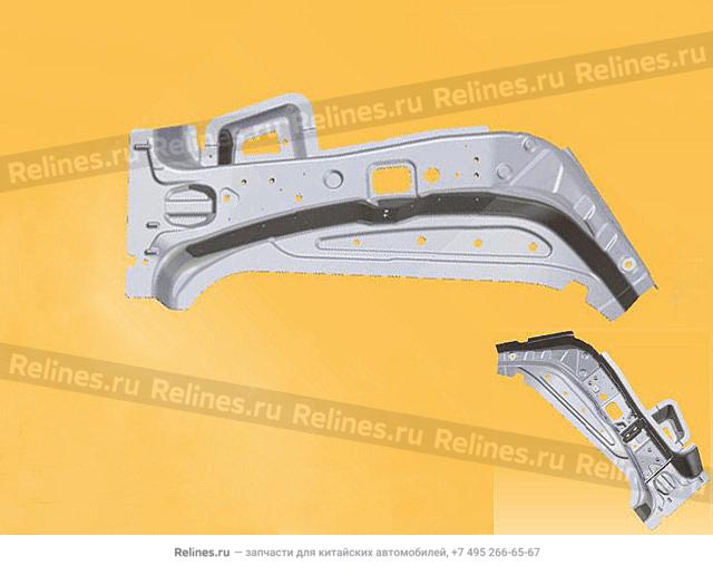 Reinf plate assy a pillar LH - 54018***W09A