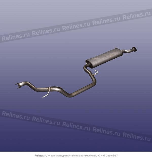 Глушитель передняя часть T19