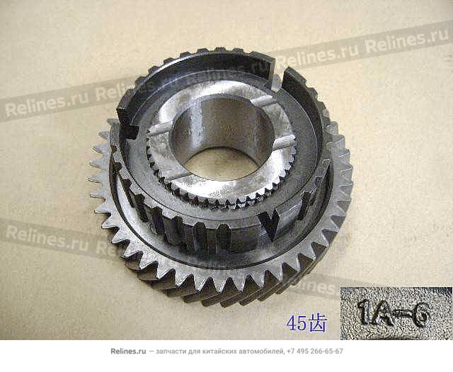 Шестерня КПП 4/4 5-й передачи промежуточного вала - ZM001A***1310-6