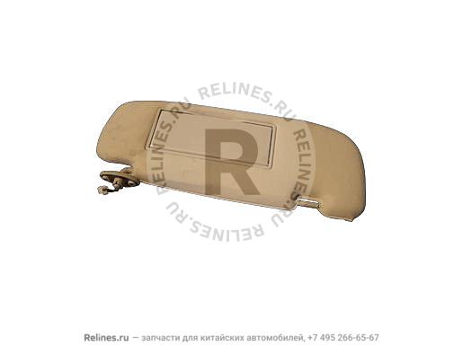 Sun visor-rh