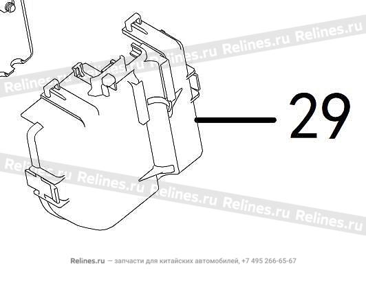 FR compartment fuse box assy - 37221***W57A