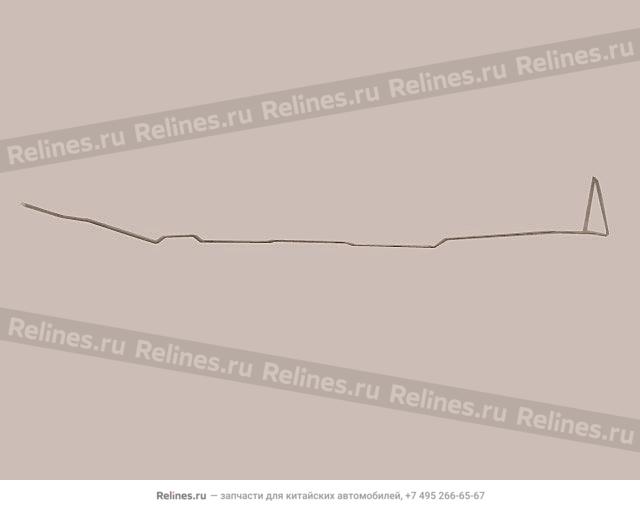 Fuel return pipe assy-fuel tank(8ЎБ3460) - 1104***L13