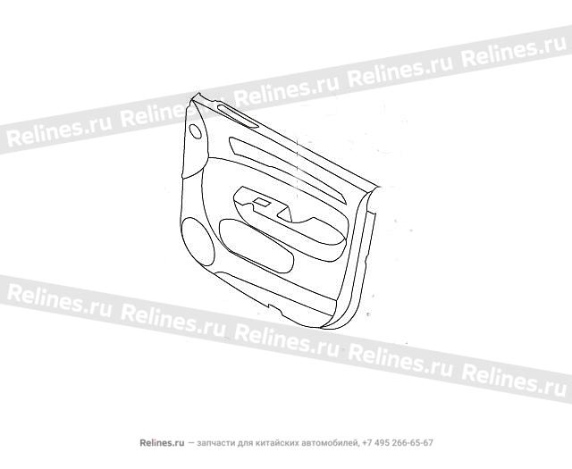 INR panel assy-fr door RH