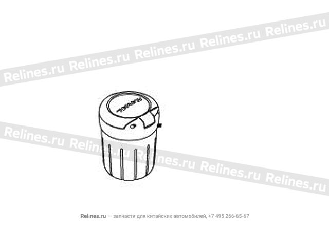 Ashtray assy aux inst panel