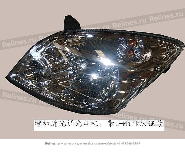 Combination headlamp assy LH(eur export) - 412110***6N-C1