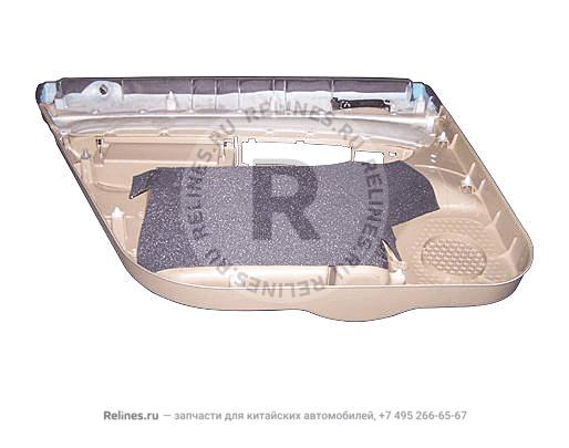 Trim assy - rear door RH