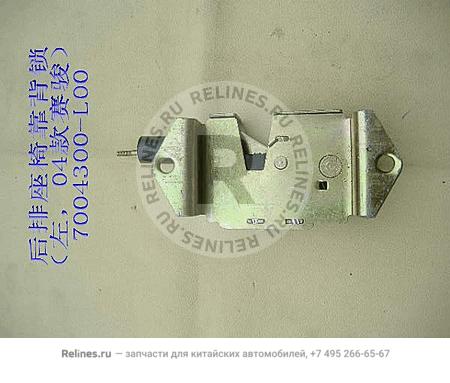 Cushion lock assy-mid row seat LH(04)