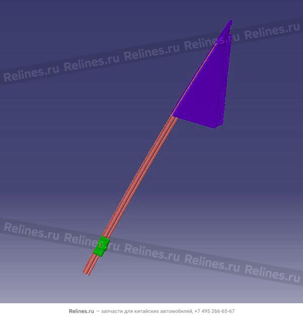 Guide rail rdr glass RR as RH