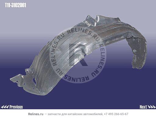 Подкрылок передний левый