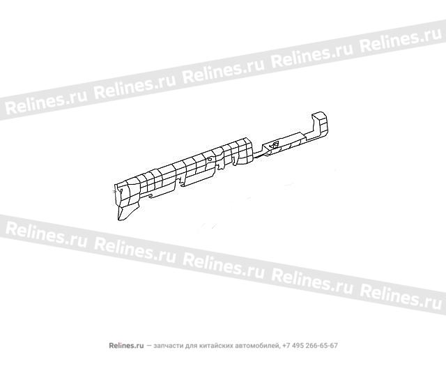 Plastic brkt-rr roof LH - 57022***08XC