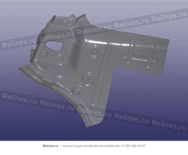 Fixing plate-tail lamp LH - J42-5***30-DY