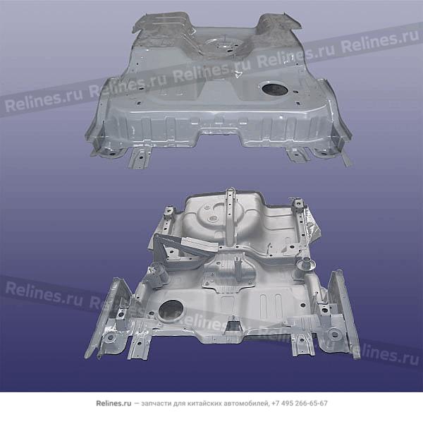 Пол багажника мет. - S21-5***50-DY