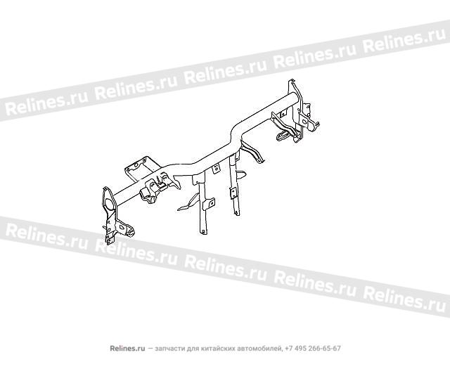 Inst panel reinf beam body assy