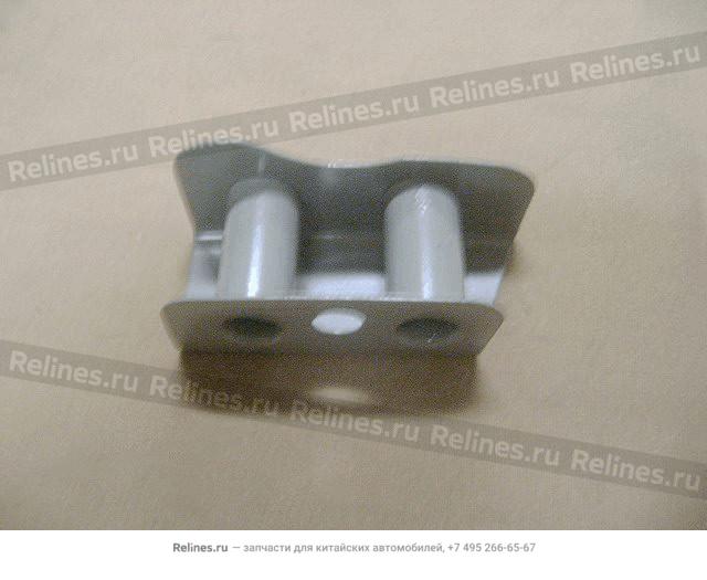 Reinf plate assy-rr door UPR hinge LH