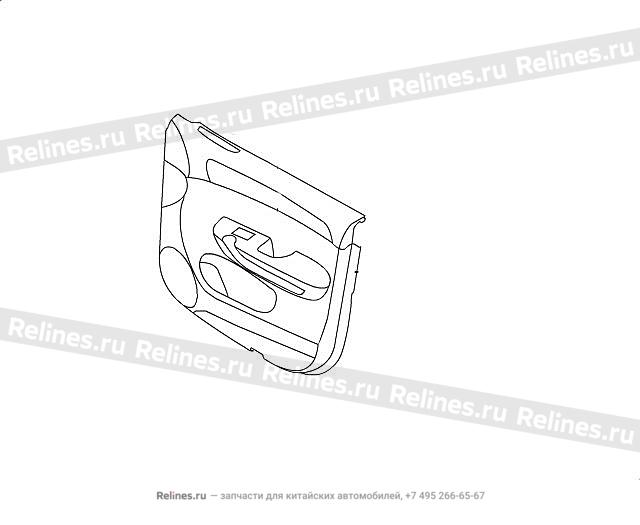 INR panel assy-fr door RH - 61024***W09AB