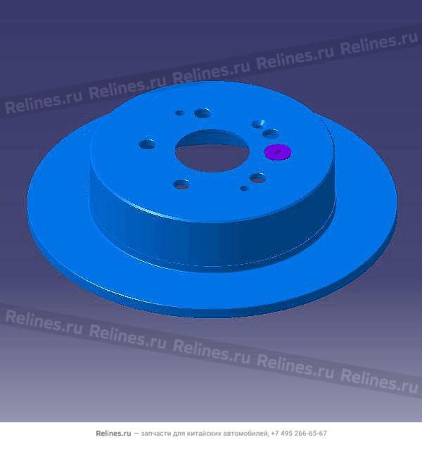Диск тормозной задний