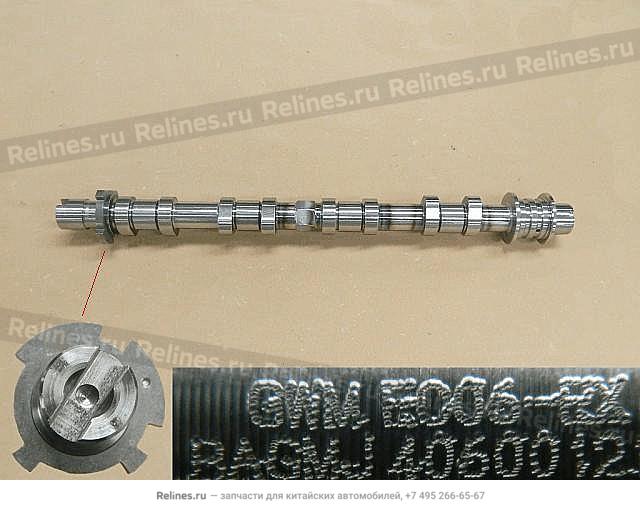 Exhaust camshaft assy